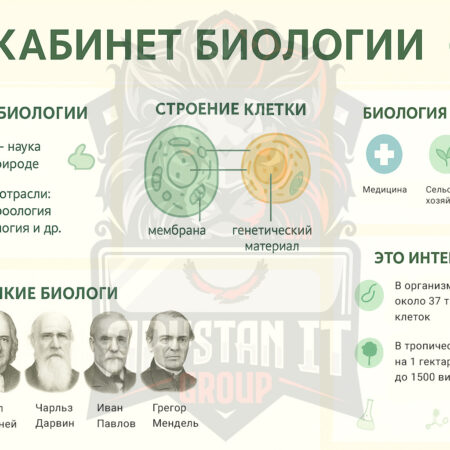 Стенд образовательный для учебных учреждений ARYSTAN (Биология)