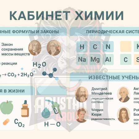 Стенд образовательный для учебных учреждений ARYSTAN (Химия)