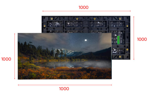 Светодиодный LED Экран ARYSTAN P* P3 1000 x 1000 (внутренний)