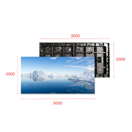 LED Экран P3 2000 x 3000 (внутренний)